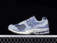 Blue and white blue worn
