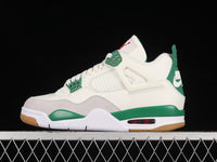 [High version]aj4-co-branded green-white