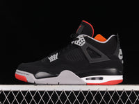 【High version】AJ4-black-red
